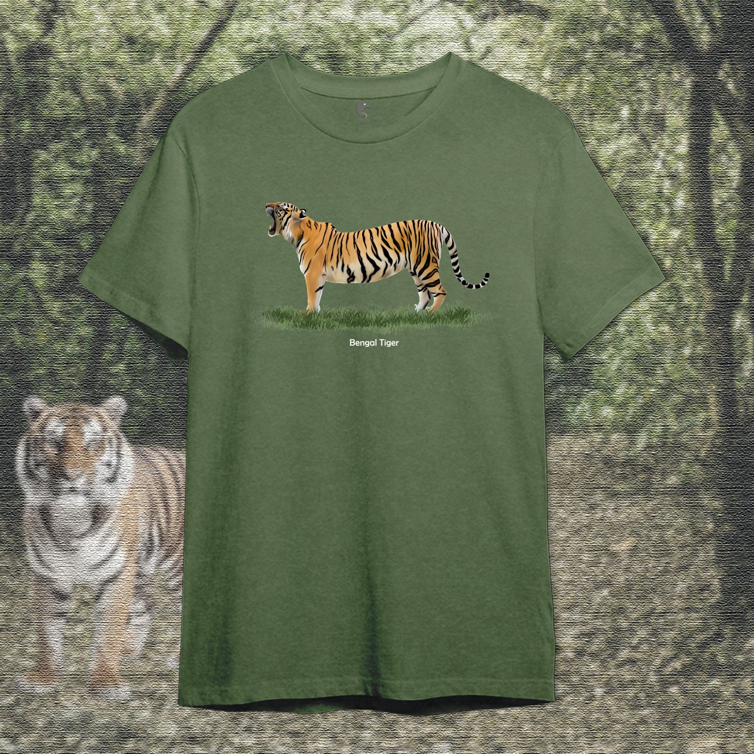 Roar in Style: Tiger Print T-Shirt – Unleash Your Wild Side!