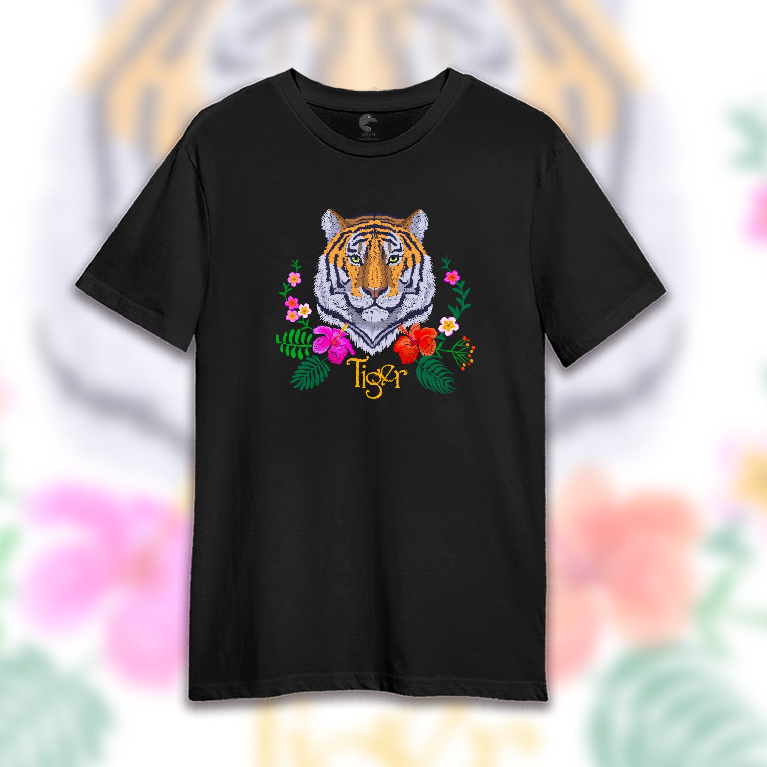Roar in Style: Tiger Design Regular Fit T-Shirt - Unleash the Wild Elegance!