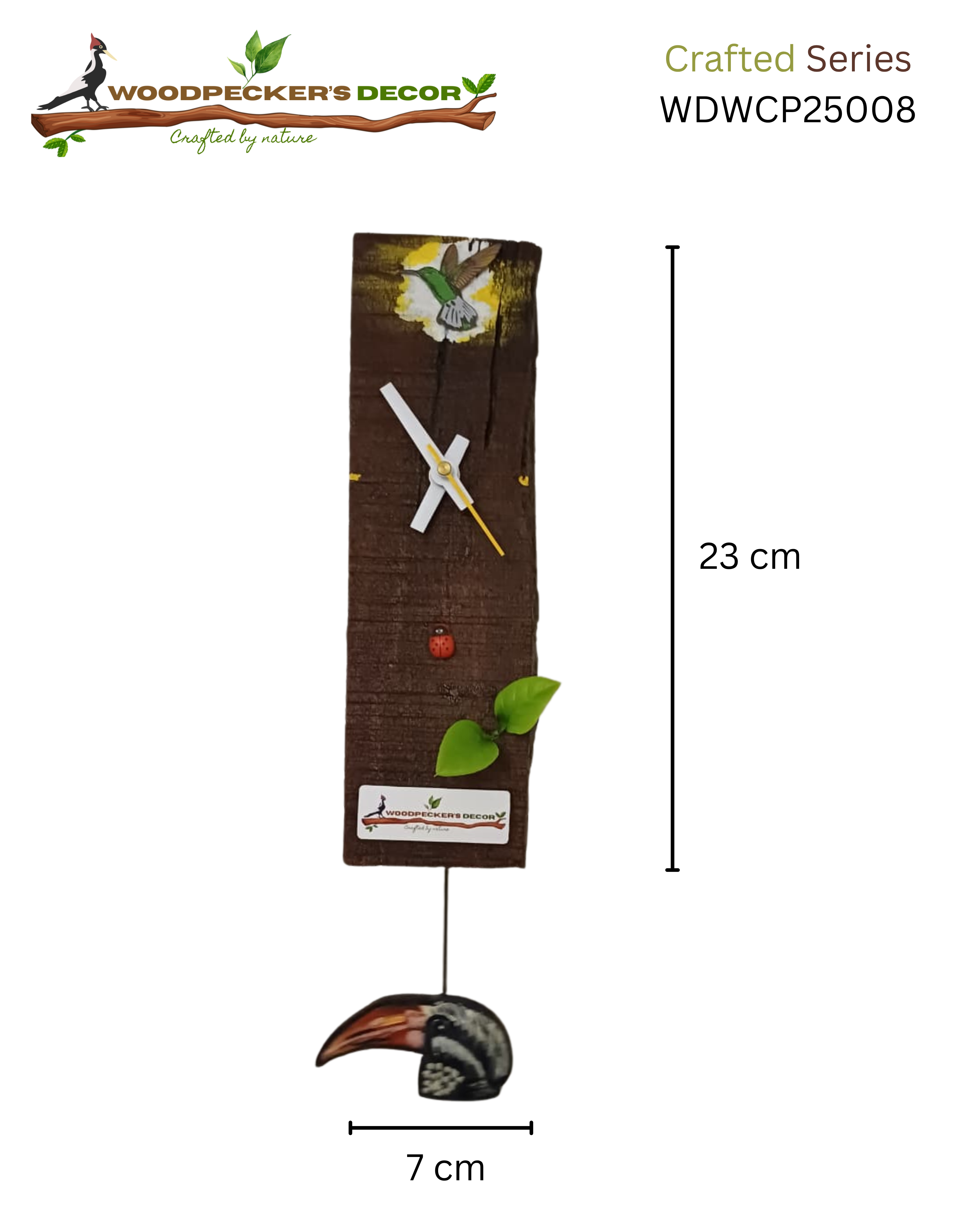 Sustainable Forest bird Clock