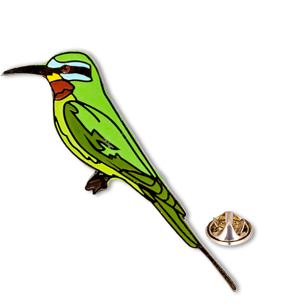 Blue cheeked Bee Eater Lapel Pin