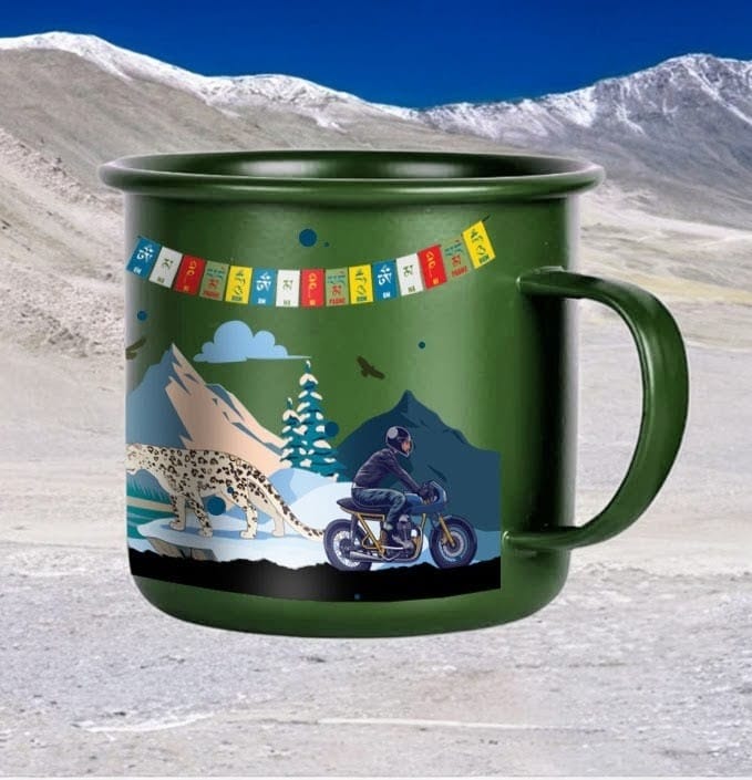 Ladakh Enamel Mug